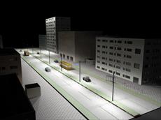 دانلود طرح روشنایی خیابانی شهری با دیالوکس Dialux